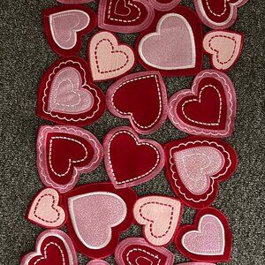 Hearts Table Runner